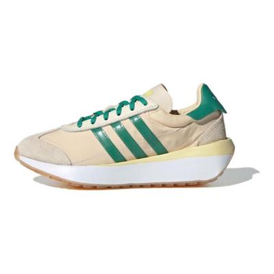Originals Country Xlg Retro Classic Slip Resistant Durable Low Top Lifestyle Sneakers Women Sneakers Light-Green White ID8335