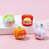 3D Cartoon Vegetable Resin Accessories for DIY Handmade Hairpins