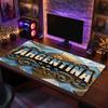 Argentina Football Crest Mouse Pad, Extended Non Slip Rubber Desk Mat for Gaming Office Laptop Fan Gift