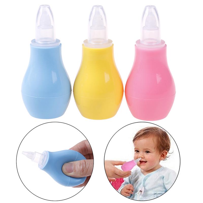 1Pc Newborn Baby Silicone Nasal Aspirator Infant Snot Suction Nose Aspirators