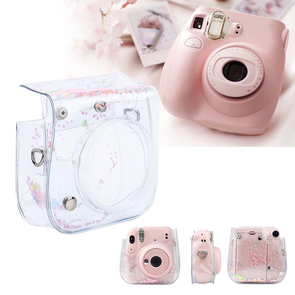 Transparent Camera Bag PVC Case with Shoulder Strap for 11Celsius9Celsius8