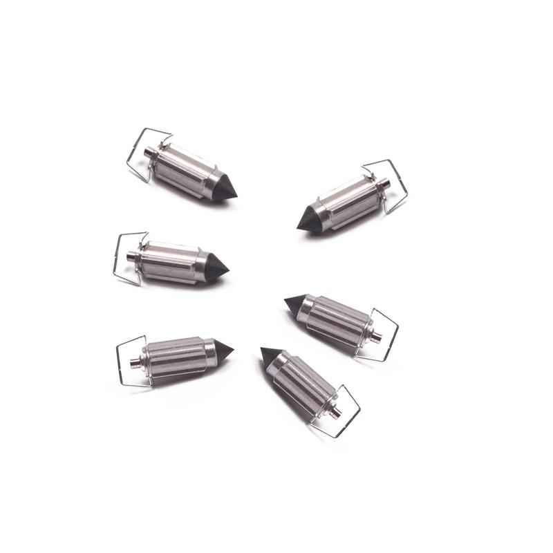 6 Stück Vergaser-Ventilnadeln Reparaturteil Für PZ16 PZ19 PZ20 PZ22 PZ26 PZ27 PZ30 CG125 GY6 50 125CC Motorradteile