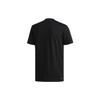 Adidas Casual Sports Print Crew Neck Short Sleeve T-Shirt Men Tops Black DQ0922