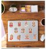 50pcs Cute Sloth Stickers for Water Bottle Phone Laptop DIY Decal Cartoon Scrapbook Stationery
