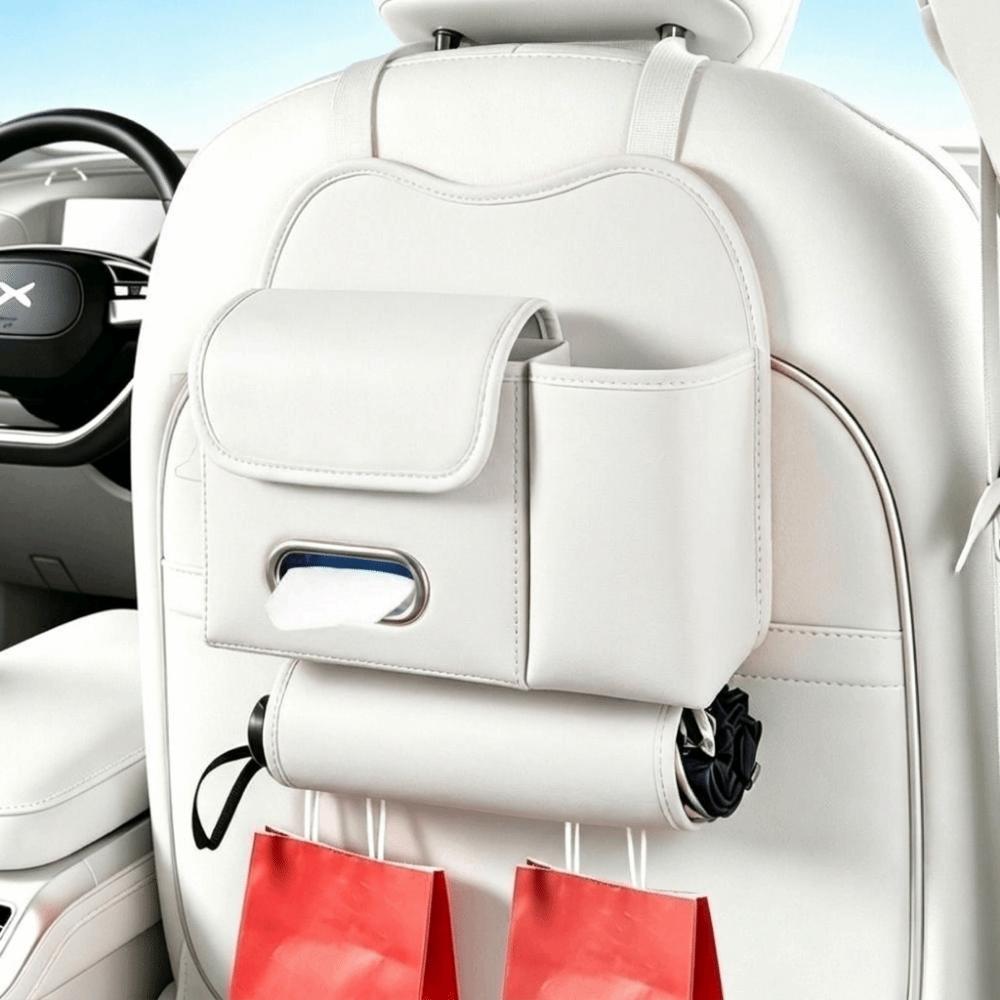 Space Saving Car Cup Holder Waterproof Car  Seat Back  Tissue Box  Car Interior
