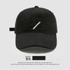 New early spring cap, big face, small face, wide brim, big head circumference, enlarged and deepened slash embroidery baseball