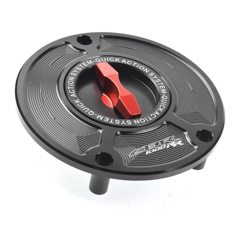 For CBR CBR1000RR /ABS 2004-2013 CBR1000RR Fireblade CNC Fuel Gas Tank Cap Cover Aluminum Keyless Motorcycle Accessories