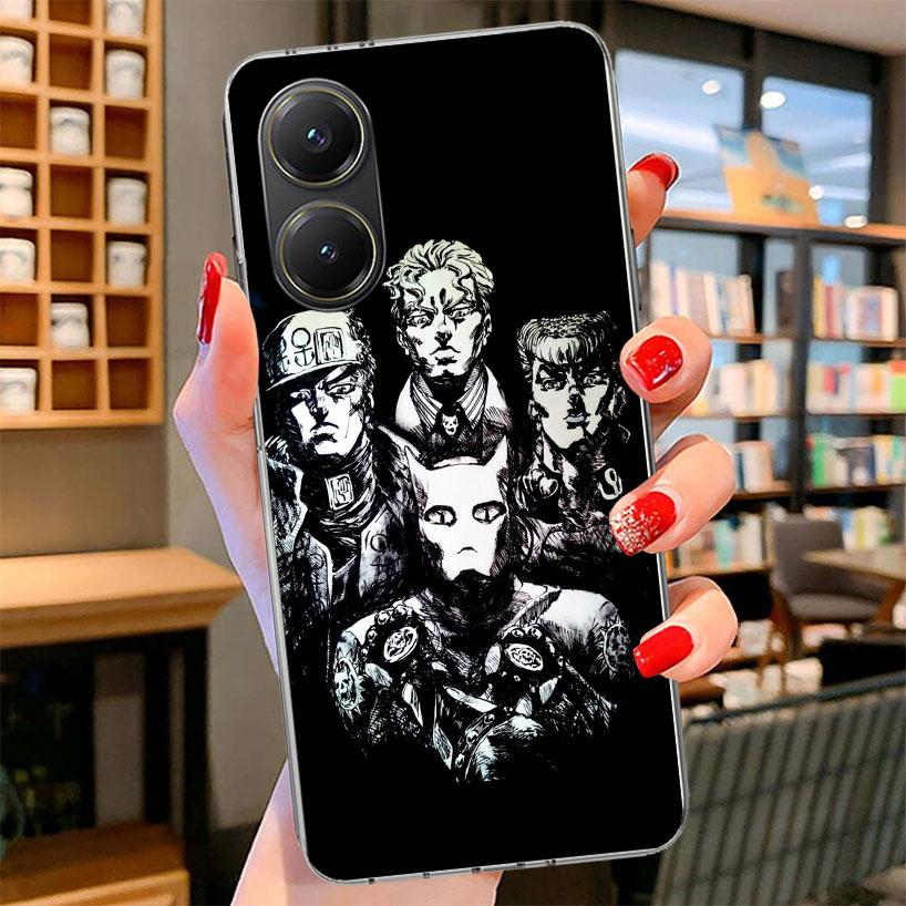 

JoJo Kira Yoshikage Killer Queen Phone Case For Xiaomi Poco F7 Ultra X7 X6 X5 Pro M7 Redmi 15C 15 13C 13 12C 12 10C 10 9A 9C 9T Redmi 15 5G