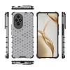 For Honor 200 Case Honor 200 Cover Bumper Luxury Honeycomb Shockproof TPU Armor PC Silicone Protector Phone Back Cover Honor 200