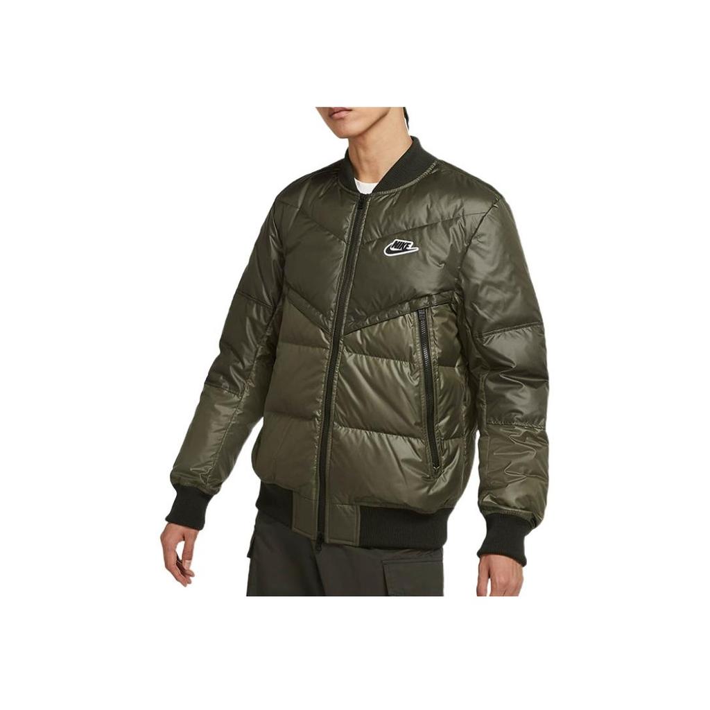 New Nike Down Jackets Men Green DV4275-380