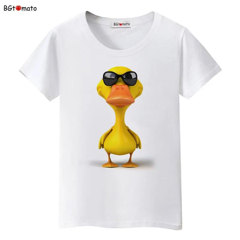 

Новая крутая маленькая желтая утка 3D принтованная футболка для мужчин и женщин забавный дизайн милая футболка с изображением животных бренд высокого качества повседневный топ S