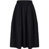 JUZI ANNACO Shimmering Elastic Waist A-line Skirt