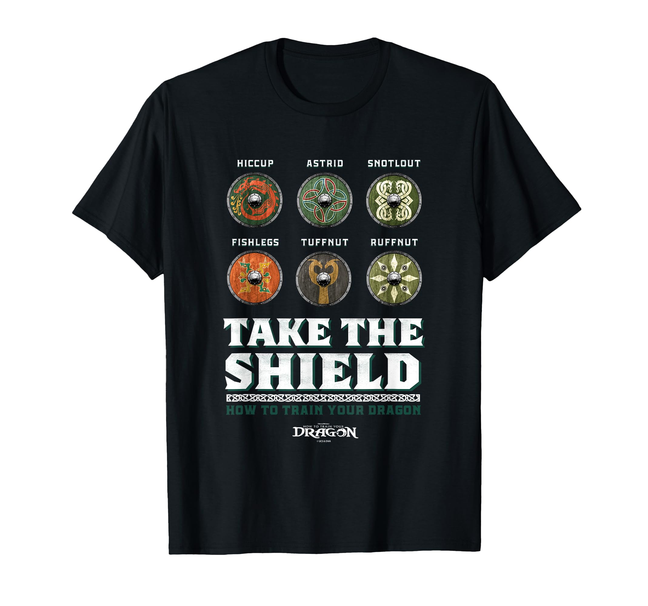 

DreamWorks How to Train Your Dragon Take the Shield T-Shirt