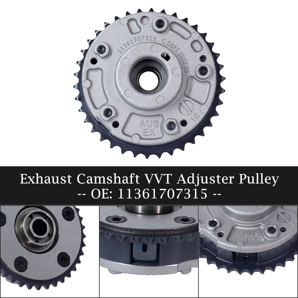 Exhaust Camshaft VVT Adjuster Pulley for BMW E46 E81 E82 E87 E90 E91 11361707315