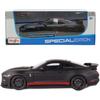 Maisto 1/18 Scale Diecast Model Car 2020 Ford Mustang Shelby GT500 Black (Limited Edition, Special Color, Not Catalog Included) - Model Car, Finished