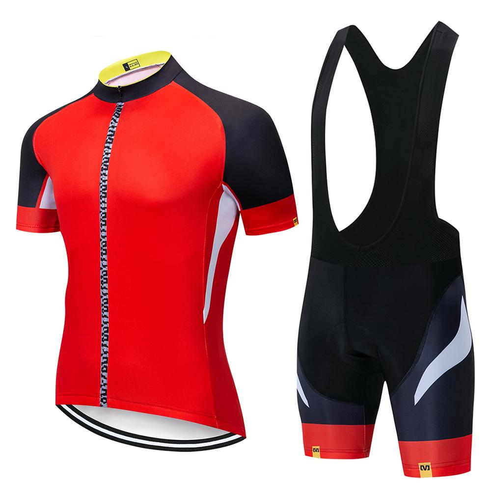 2025 Cycling Jersey Set Summer Breathable Bicycle Cycling Clothing Mountain MTB Bike Wear Clothes Maillot Ropa Ciclismo Hombre