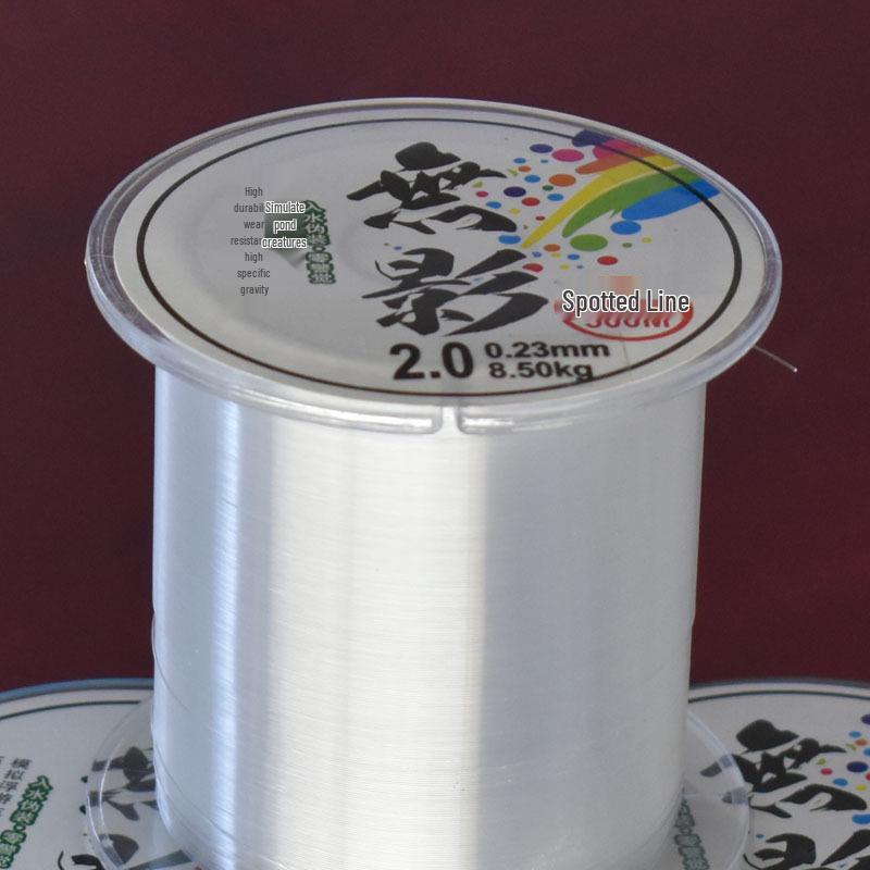 High-Tensile 500m Nylon Fishing Line with Leader for Sea Rods