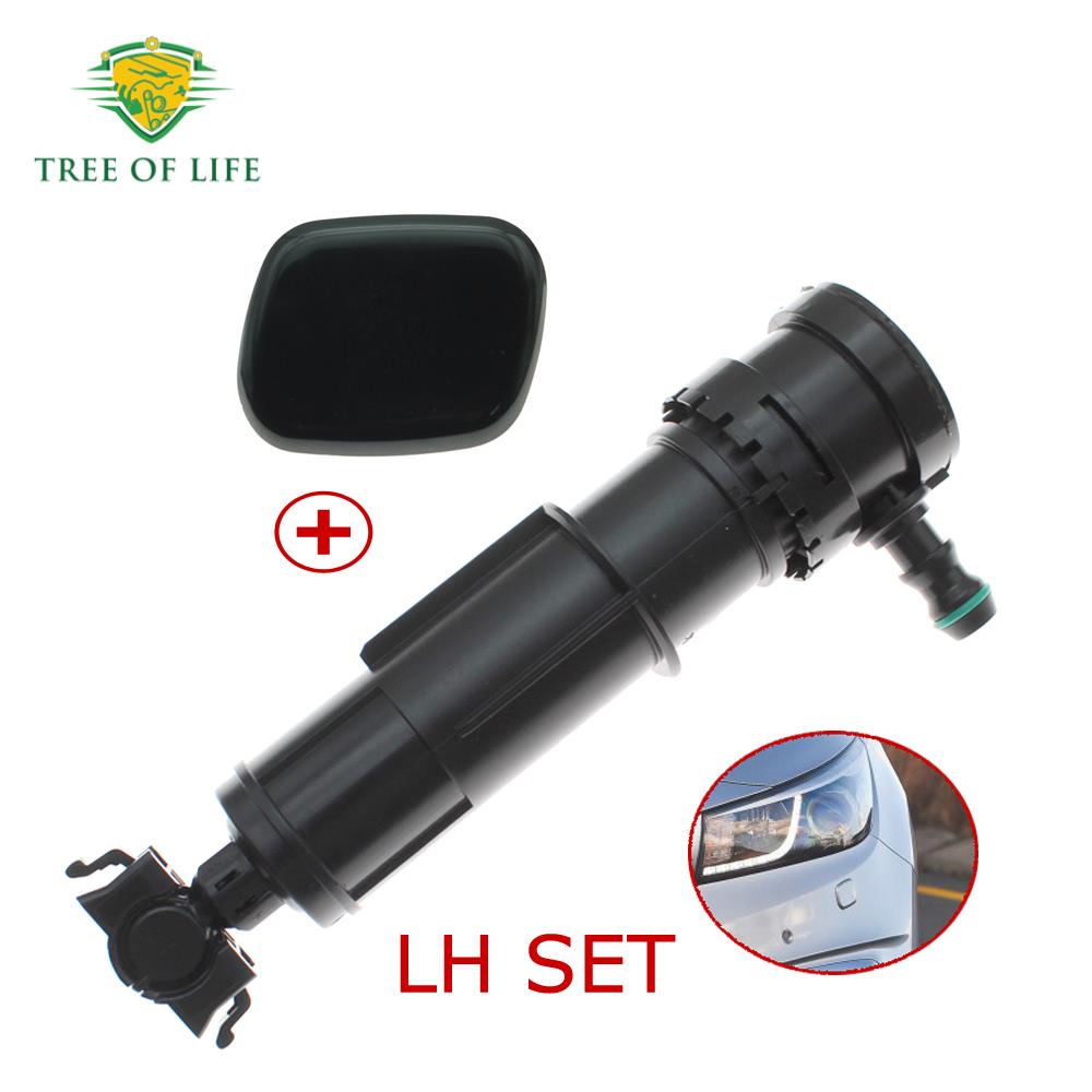 For Kia Carnival Sedona 2015 2016 2017 2018 (LH&RH) Front Headlight Headlamp Washer Sprayer Nozzle Jet Cover Cap High-quality