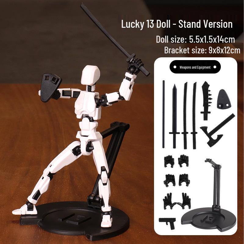 3rd Gen 13-Joint Movable Figurine: DIY Decompression Toy