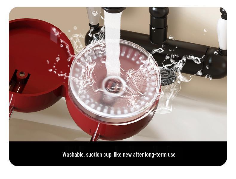 No-Drill Suction Cup Hook: Strong Load-Bearing Adhesive for Bathroom, Bedroom, Kitchen, Door, and Hat Storage.
