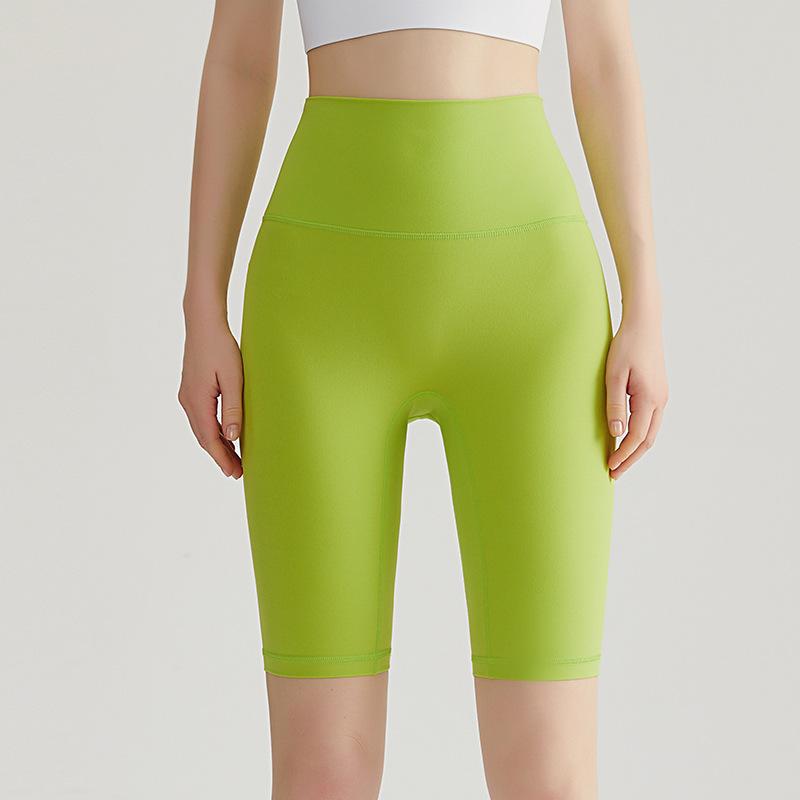 Damen Sportshorts, Leggings, Outdoor-Laufshorts, Radhose, Hüfthohe Taille, Leggings