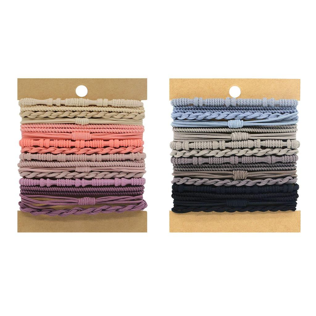 Elegant Elastic Headband & Ponytail Hair Tie Bracelet Set