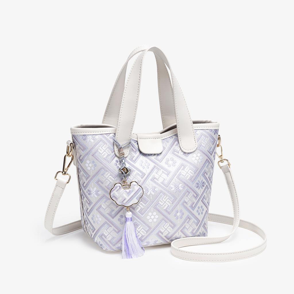 Women's Bag Simple Vegetable Basket Bag Women's Versatile Portable Shoulder Messenger Bag