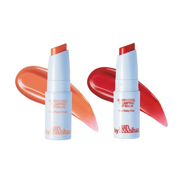 UNLEASHIA - A by Unleashia Berry Cool Plumping Lip Balm - 2 Colors #01 Ruby Kiss