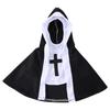 Halloween Pet Costume Small Medium Large Dogs Cats Nun Cosplay Clothes Jesus Cross Funny Party Style Suit For Yorkshire Terriers