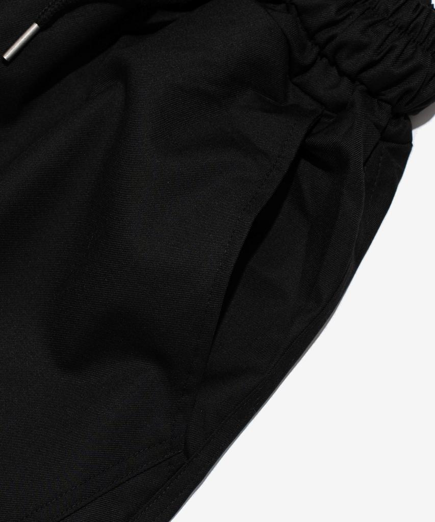 CARGOBROS Curved Wide Banding Slacks (Black)
