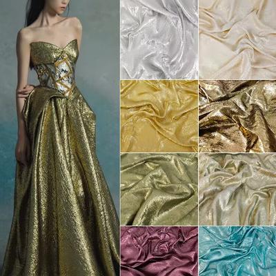 150cmX50cm DIY Handnähen Gold Samtstoff Stretch Diamantglanz Stoff Weicher Eis Samt Puppe Geldbörse Weihnachtsverpackung