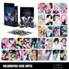 Set of 30 Holographic LOMO Cards Anime Style Collectible Cards with Unique Irregular Shapes for Decoration and Collection