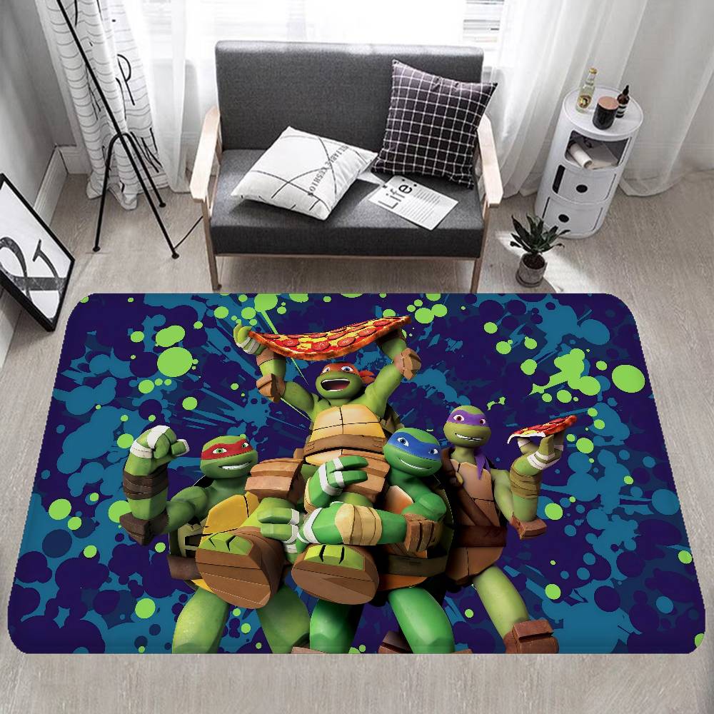 Classic N-Ninja Turtles Movie Door Mat Nordic Style Bedroom Living Room Doormat Home Balcony Anti-Slip Alfombra