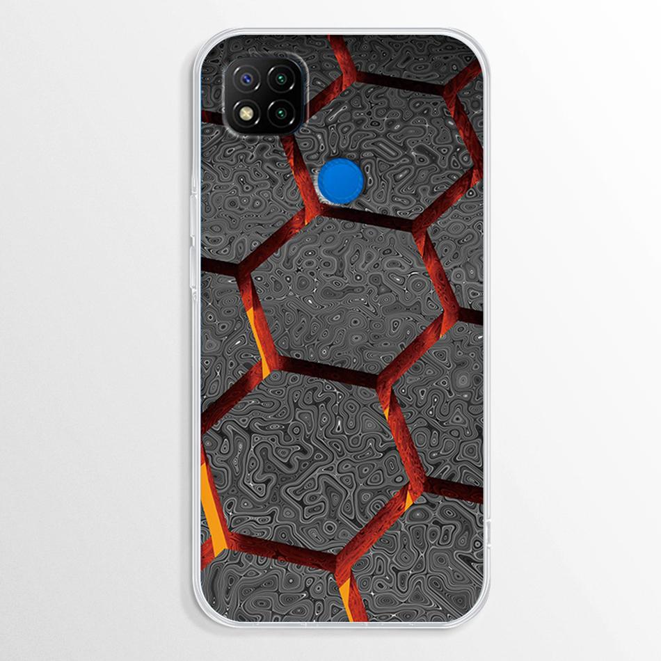For Xiaomi Redmi 10A Case Fashion Marble Clear Silicon Soft TPU Cover Coque For Xiaomi Redmi 10A 10 A 6.53'' Phone Cases Fundas