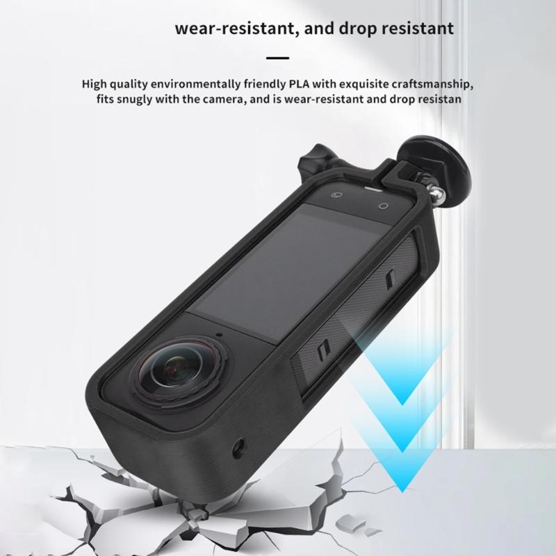 Expansion Frame Protective Case For X5 Plastic Rabbit Cage Horizontal Vertical Frame Bracket Camera Accessories