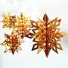 6Pcs/Set Hollow Christmas 3D Paper Snowflake Pendant Three-dimensional Christmas Decorations  Gifts