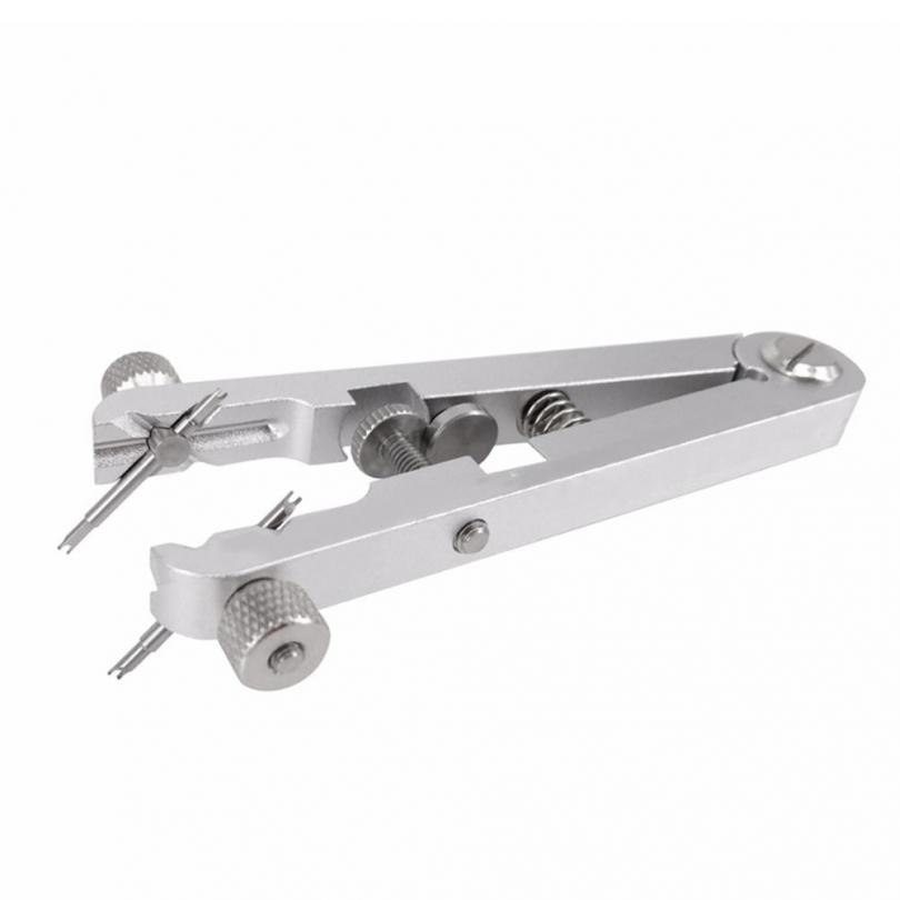 V-shaped Steel Watch Repair Tool, Practical Spring Bar Link Pins Remover for Watch Strap Disassembly and Replacement Work