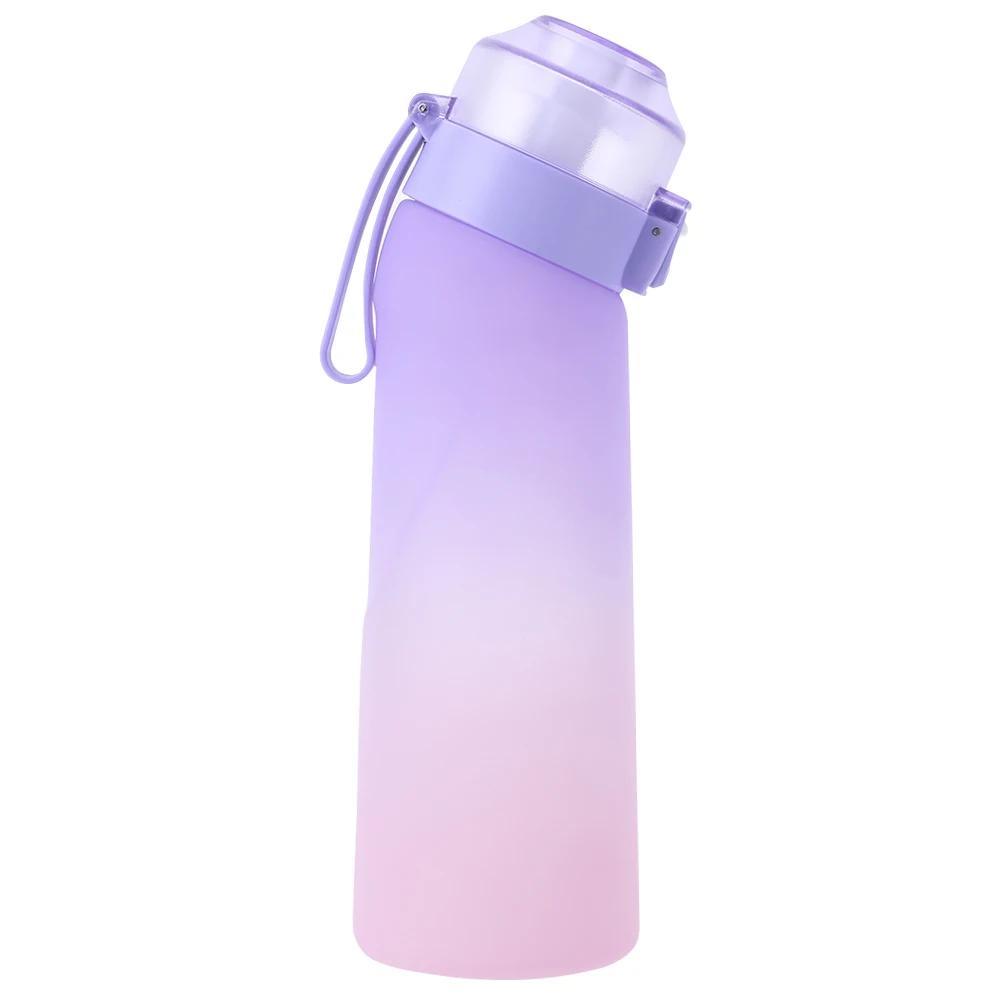 650ml Flavored Water Bottle Sports Alr Up Drinking Bottle 7 Fruit Fragrance Pods Water Cup Outdoor Sports Drink Water Bottle 650ML