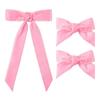 Cute Velvet Bow Hairpins Set Women Children Girls Hair Clips Pin Barrettes Accessories Hairclip Headdress Headwear Ornament