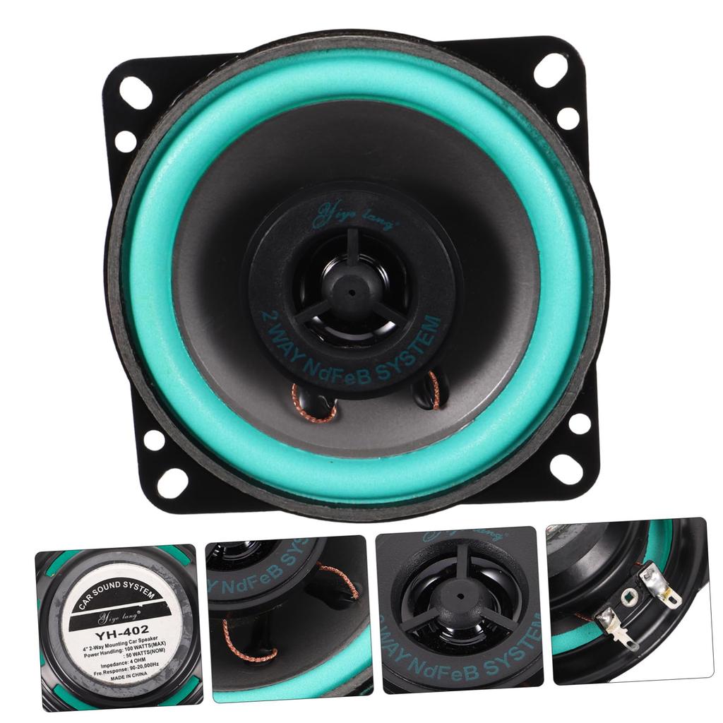 Mipcase Bilspeakare Bilspeakare Trådlös Enkel Din Bilstereo Högtalare Auto Högtalare Full