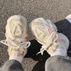 New summer dad shoes mesh platform heightening shoes ins trendy sports and leisure shoes