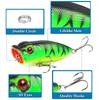 6.5cm/10g Floating Plastic Fish Lure - 5 Colors, Wave Climbing, Surface Fishing Bait