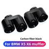 Embout de silencieux en fibre de carbone pour BMW X5/X6 G05/G06 2020-2024
