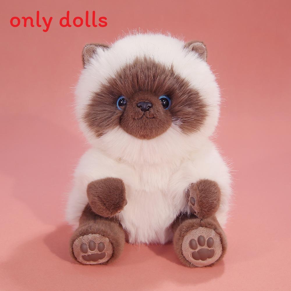 Plush Cat Keychain With Soft Short Pile Cotton For Gift And Decoration