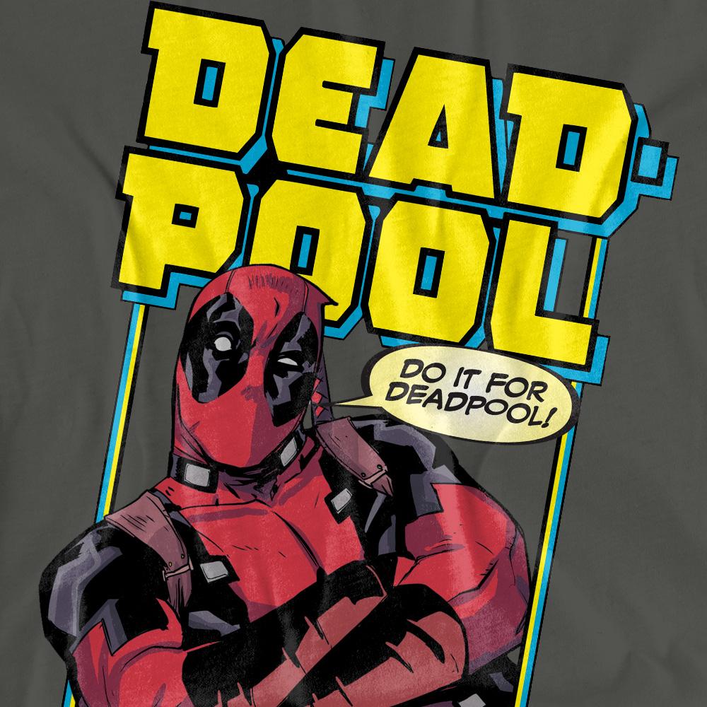 Deadpool Unisex Erwachsenen Tu es für Deadpool T-Shirt