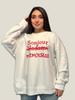 2024 European Style Women's Versatile Printed Pullover Sweatshirt - Loose, Thickened, Plus Velvet, Autumn/Winter Fashion, Round Neck.