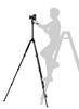 SLIK Light Carbon E94 Carbon 109533 Tripod, 4-section, Nut-Lock Type, 3-Way Head,