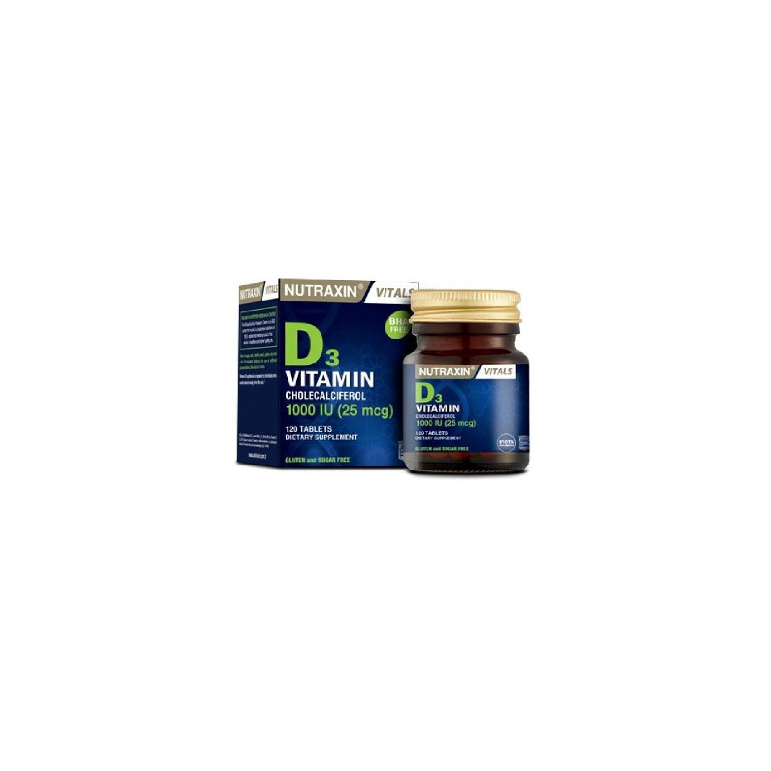 

Vitamin D3 For Bone And Muscle Development 120 Tablets