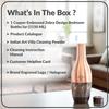 Copper Zebra Embossed Designer Bedroom Bottle – 1150 ML | Antique Finish Ayurvedic Water Jar with Leak-Proof Cap for Home, Office & Gifting