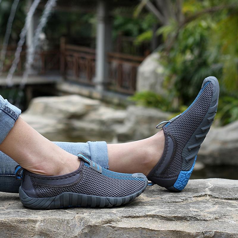 Fashion Sneakers for Women Shoes Breathable Running Casuall Mesh Lightweight Mesh Low Top Shoes Men Aqua Shoes Outdoor Beach Camping